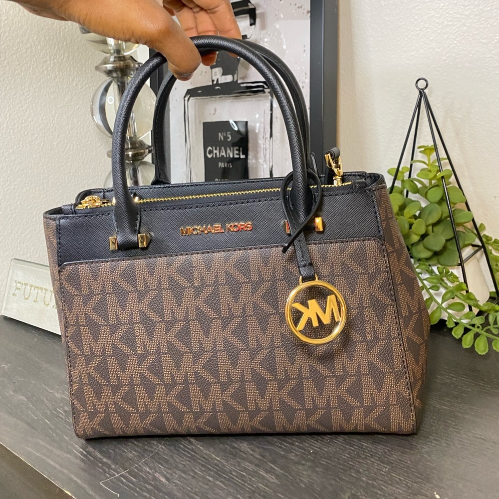 Printed Michael Kors Label HandBag